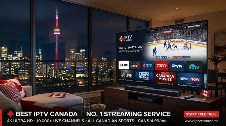 Best IPTV Canada Streaming Service