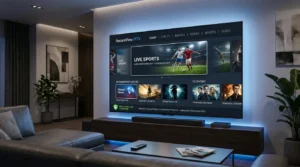 best IPTV entertainment platform with modern streaming interface